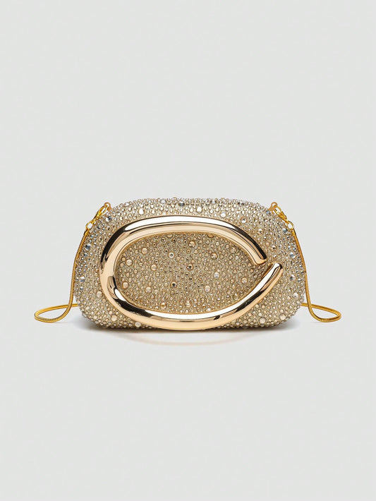 1pc PU Clutch Bag