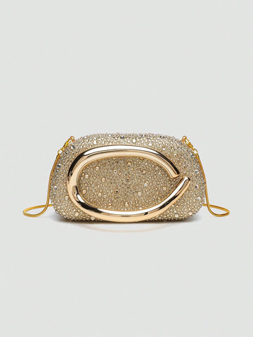 1pc PU Clutch Bag