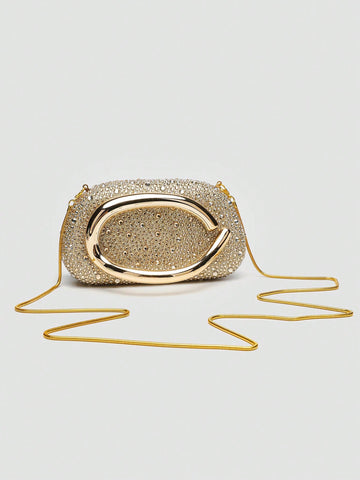 1pc PU Clutch Bag