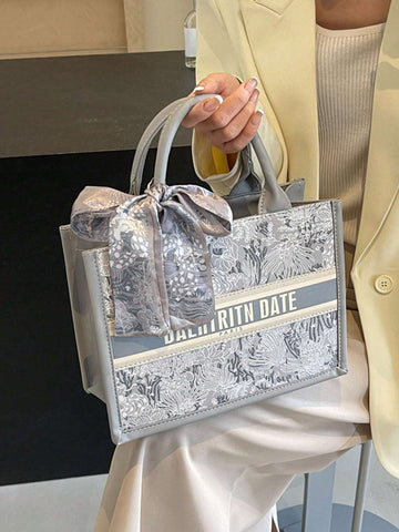 1pc Fashionable Ladies' Tote Bag