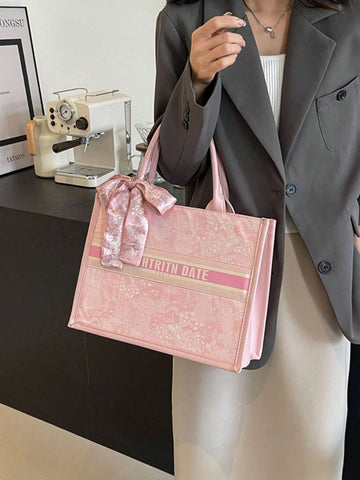 1pc Fashionable Ladies' Tote Bag