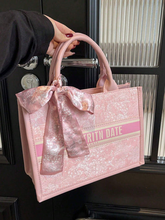 1pc Fashionable Ladies' Tote Bag