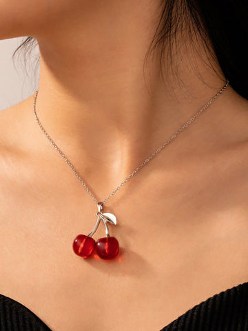 1pc Gold Stainless Steel Ball Design Necklace With Vintage Multilayered Beads