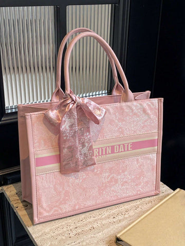 1pc Fashionable Ladies' Tote Bag