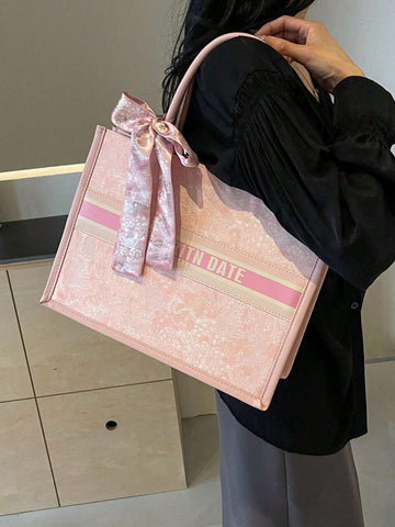 1pc Fashionable Ladies' Tote Bag