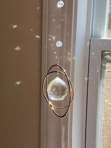 1pc, My Galaxy Sun Catcher | Rainbow Maker, Birthday Gift, 4" Suncatchers