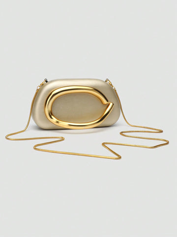1pc PU Clutch Bag