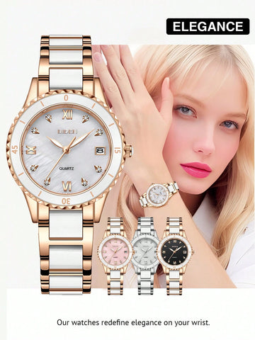 1pc Petite Vintage Luxury Women's Watch