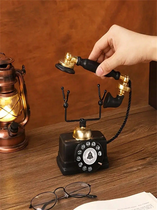1pc Retro Vintage Telephone, Elegant Communication Aesthetics Spanning Half A Century