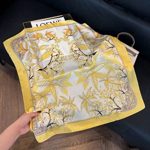 1pc Silk-Like Printed Neckerchief