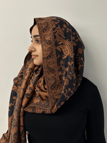 1pc Women Pashmina Scarves Bohemian Style Women Tassel Hijab