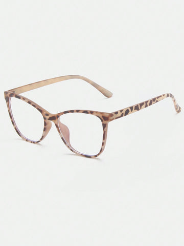 1pair Women Cat Eye Frame Casual Eyeglasses