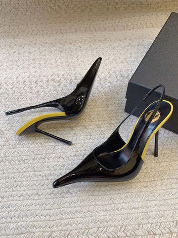Super High Heel Pointed Toe Party Pumps