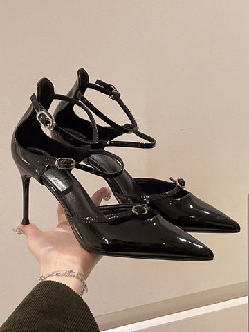 Super High Heel Pointed Toe Party Pumps