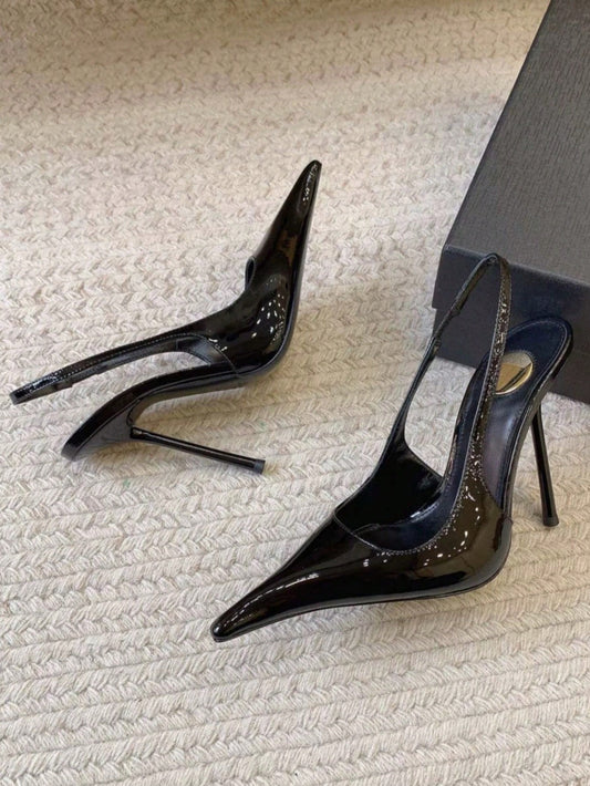 Super High Heel Pointed Toe Party Pumps