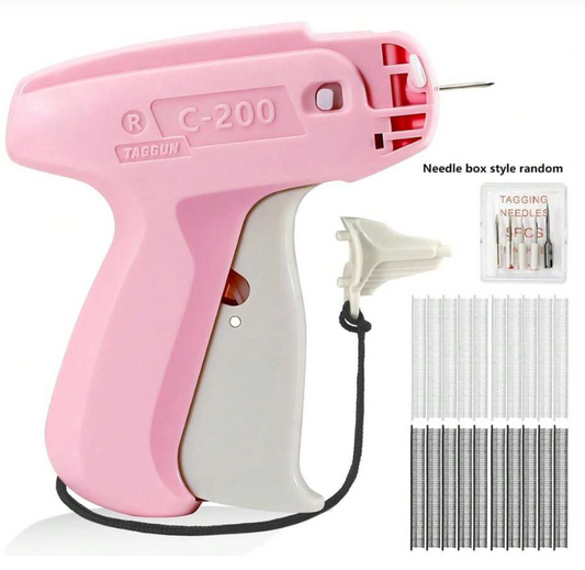 Upgraded Fine Stitch Gun, No Jam Mini Stitch Gun For Clothes, Micro Tagging Gun For Clothing