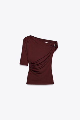 ASYMMETRIC POLYAMIDE TOP
