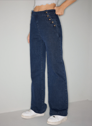 High Waist Wide Leg Jeans