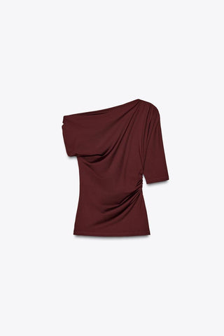 ASYMMETRIC POLYAMIDE TOP
