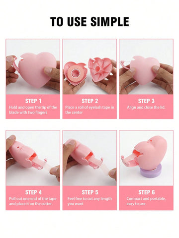 6pcs. Eye Shadow Tape, Eye Shadow Eyeliner Pencil Auxiliary Tool