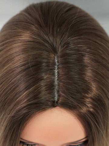 Ombre Blonde Wigs For Women Super Long Straight Wigs