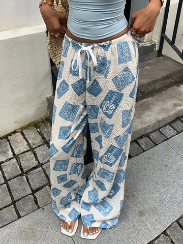 Aloruh Elegant Low Waist Sexy Out Comfortable Trousers