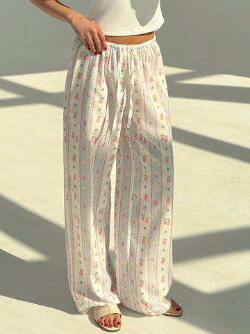 Aloruh Elegant Low Waist Sexy Out Comfortable Trousers