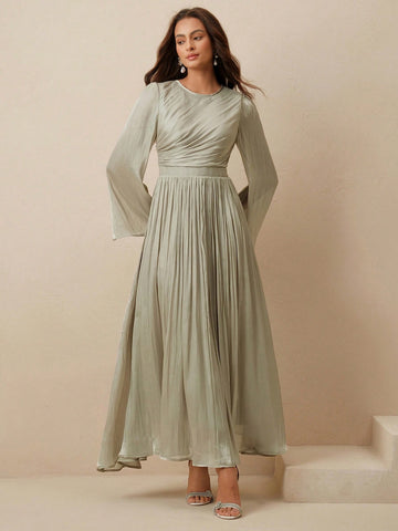 Anewsta Women Long Sleeve Dress