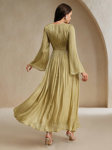 Anewsta Women Long Sleeve Dress