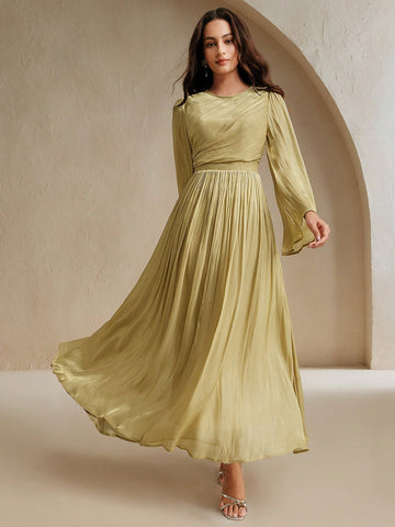 Anewsta Women Long Sleeve Dress