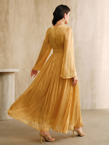 Anewsta Women Long Sleeve Dress