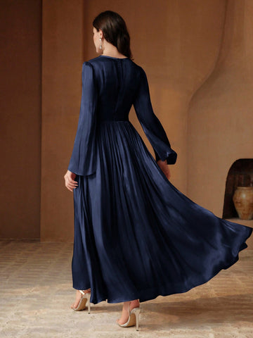 Anewsta Women Long Sleeve Dress