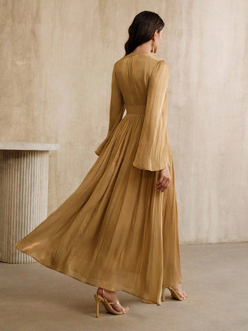 Anewsta Women Long Sleeve Dress