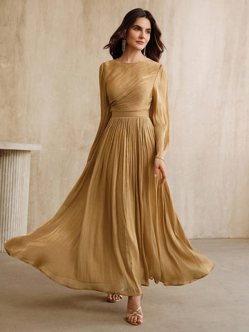 Anewsta Women Long Sleeve Dress