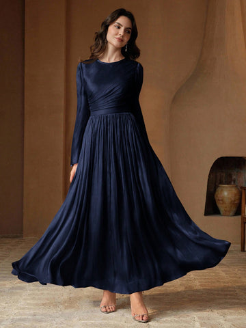 Anewsta Women Long Sleeve Dress