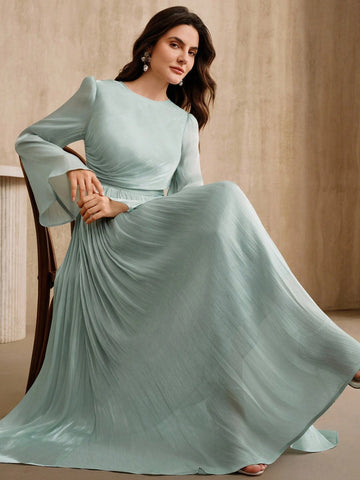 Anewsta Women Long Sleeve Dress