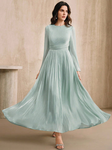 Anewsta Women Long Sleeve Dress