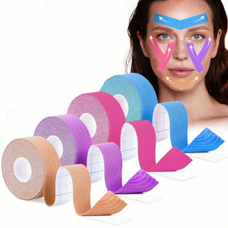 Facial Myofascial Lift Tape For Skin Firming, Toning & Tightening