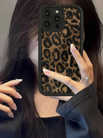 Simple Luxury Thick Anti-Drop Zebra Pattern Phone Case
