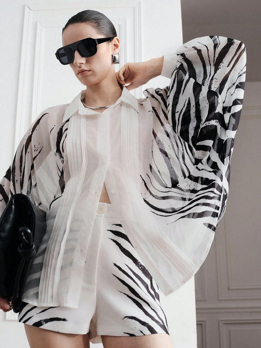 Women's Long Sleeve Blouse