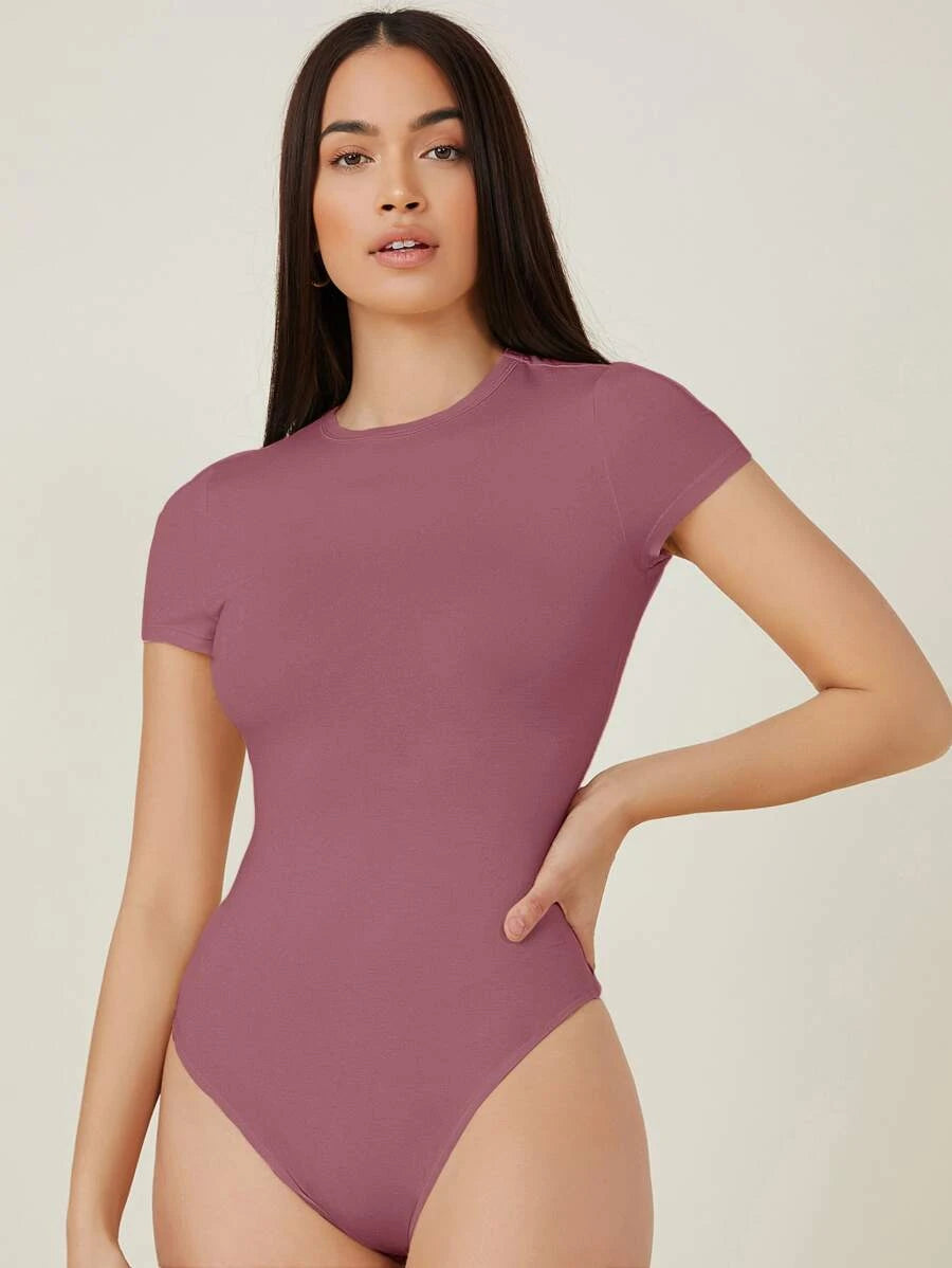 BASICS Solid Slim Tee Bodysuit