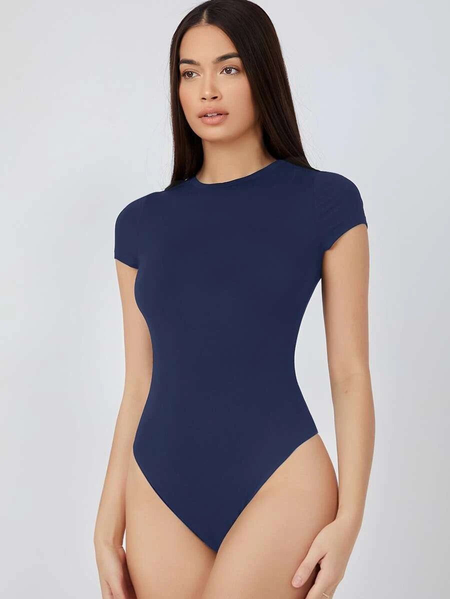 BASICS Solid Slim Tee Bodysuit