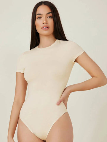 BASICS Solid Slim Tee Bodysuit