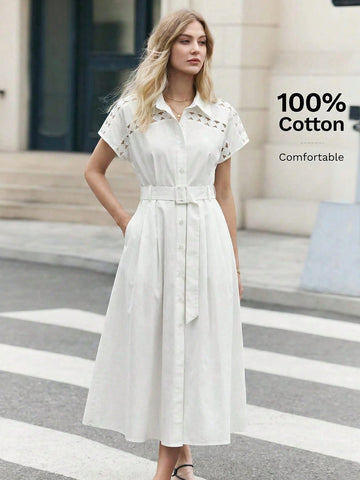 Summer Casual Everyday Short Sleeve Dress