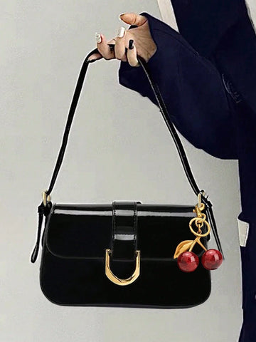 Vintage-Style Red Vixen Box Bag