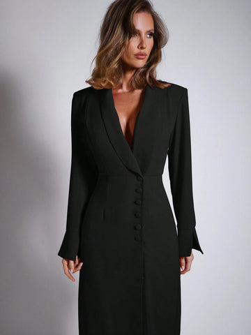 Women's Elegant Party Red Long Dress