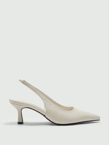 MOTF PREMIUM POINTED-TOE SIMPLE DAILY COMMUTE WOMEN HIGH-HEELED