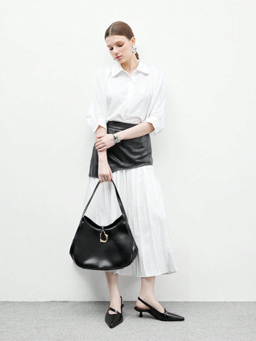 MOTF PREMIUM POINTED-TOE SIMPLE DAILY COMMUTE WOMEN HIGH-HEELED