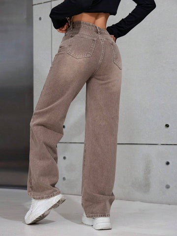Casual Versatile Denim Jeans