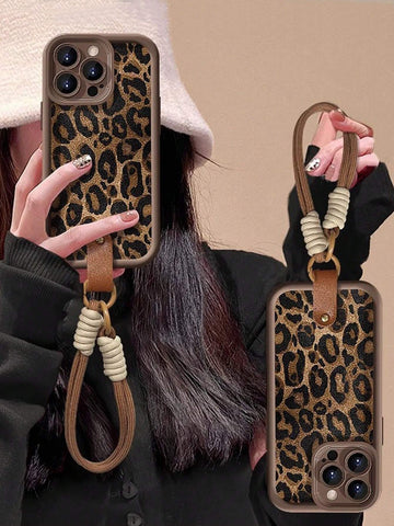 Simple Luxury Thick Anti-Drop Zebra Pattern Phone Case